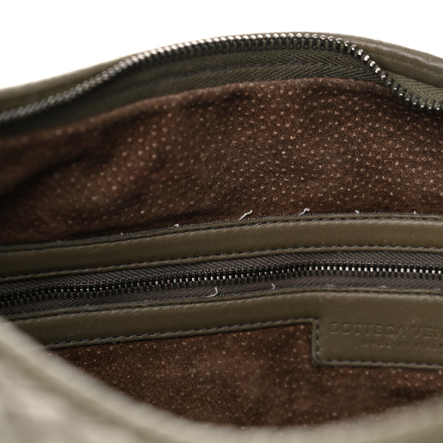 Nappa Intrecciato Large Veneta Hobo Fume