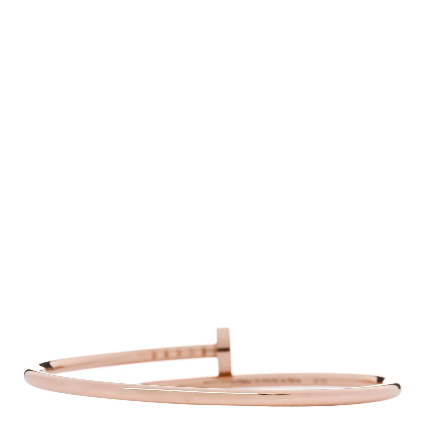 18K Pink Gold Small Juste Un Clou Bracelet 15