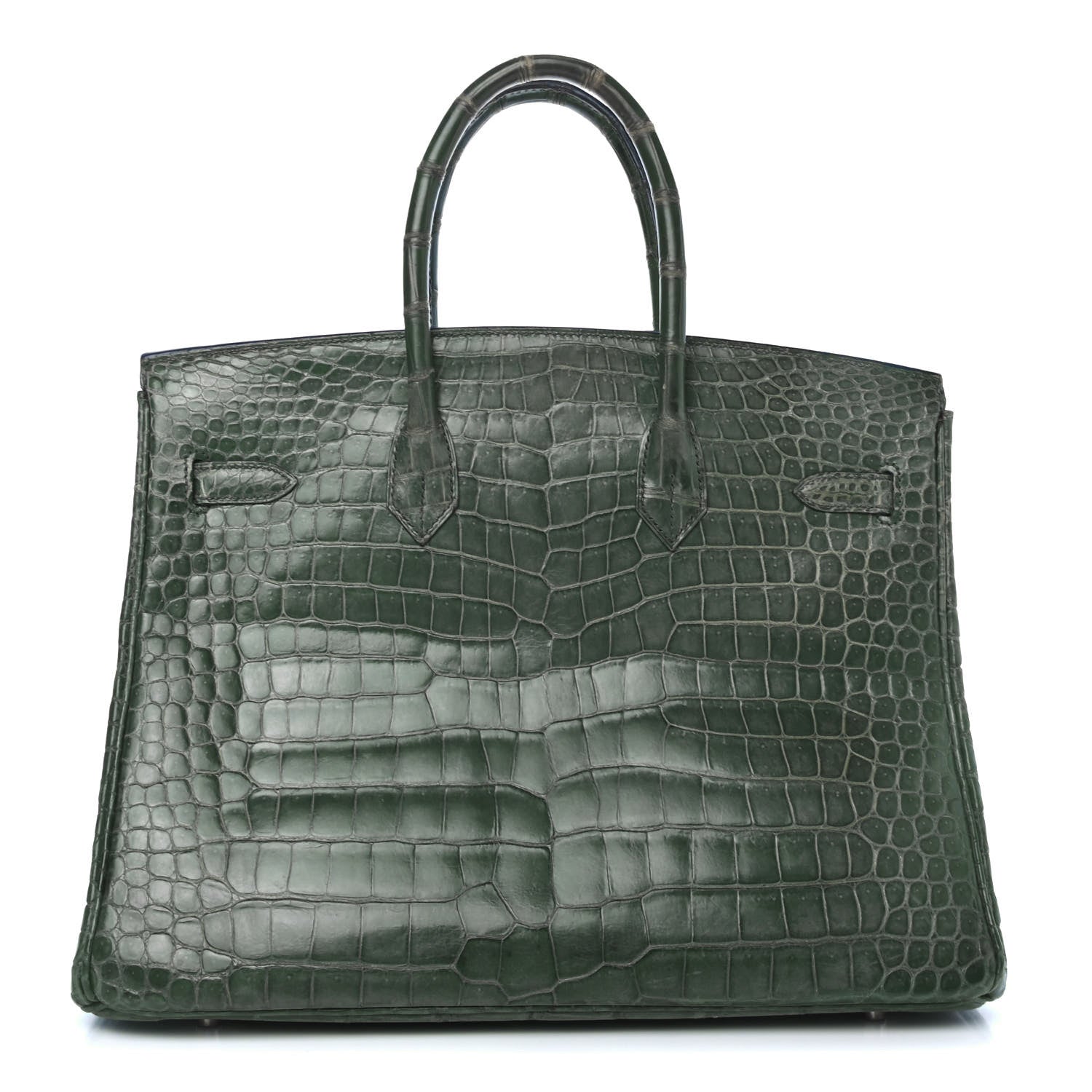Hermes Matte Porosus Crocodile Birkin 35 3 of 35