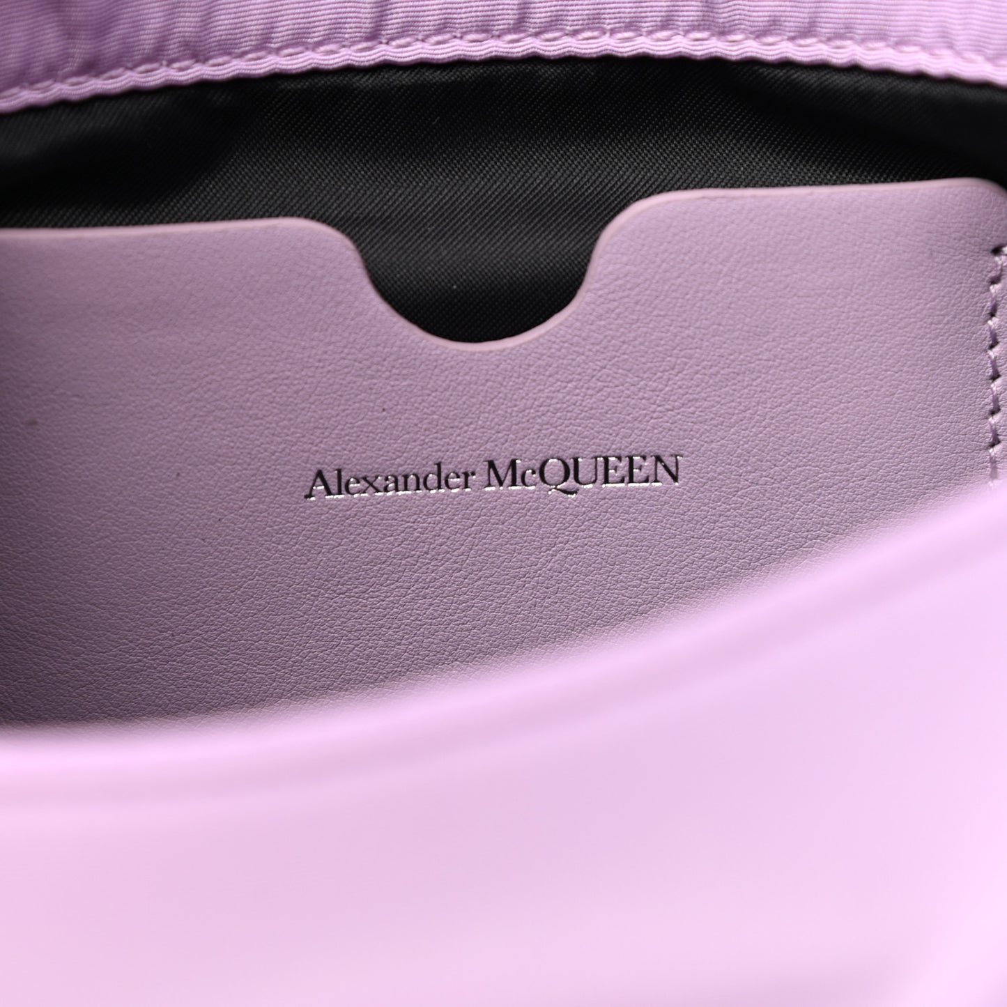 Nylon Skull Camera Crossbody Bag Lilac