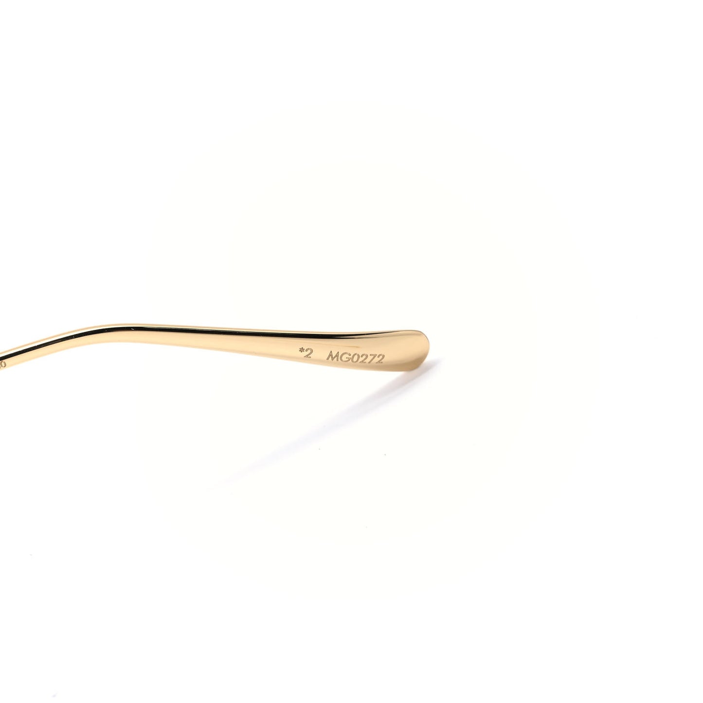 Metal My LV Chain Round Sunglasses Z1650E Gold