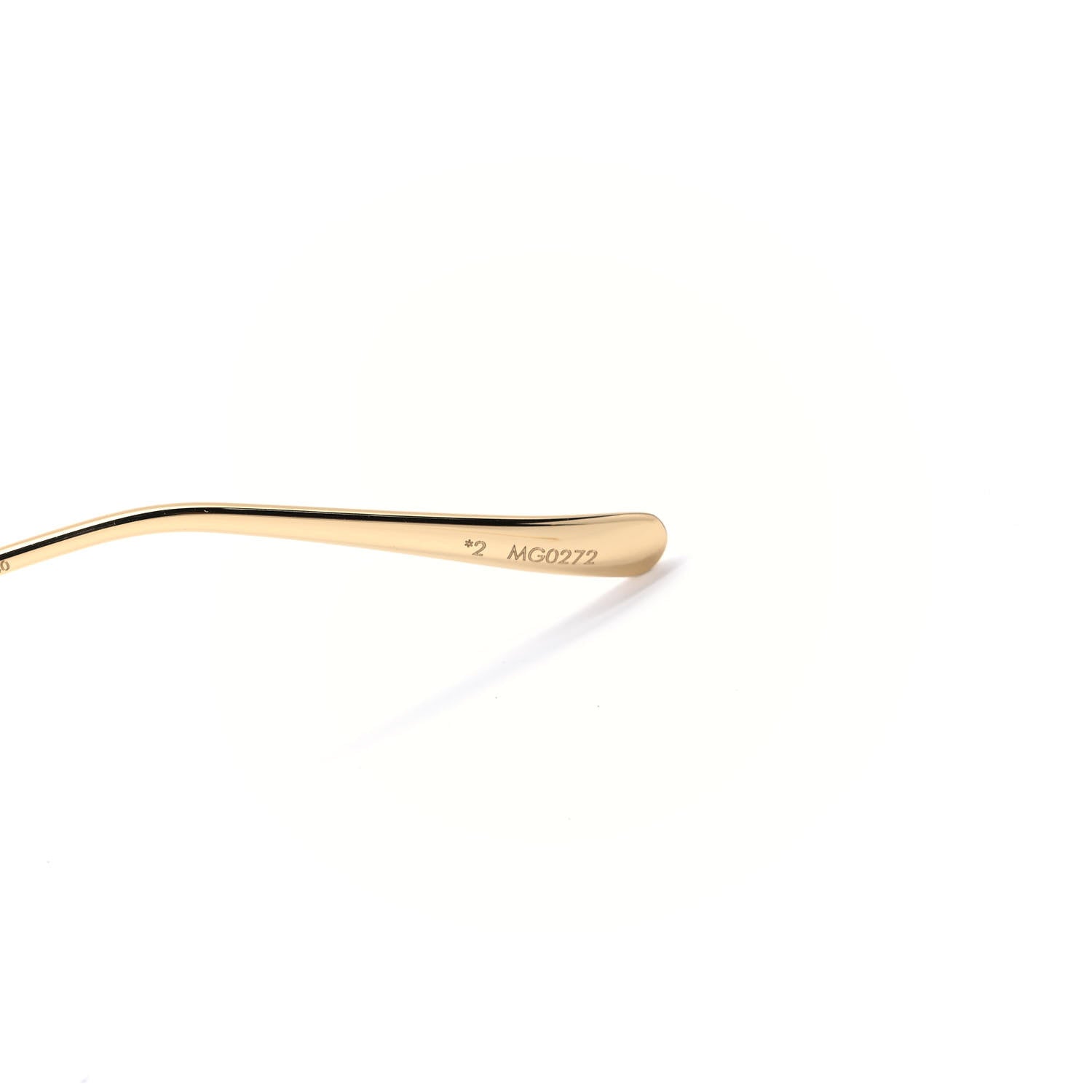 Louis Vuitton Metal My LV Chain Round Sunglasses Z1650E Gold 6 of 6