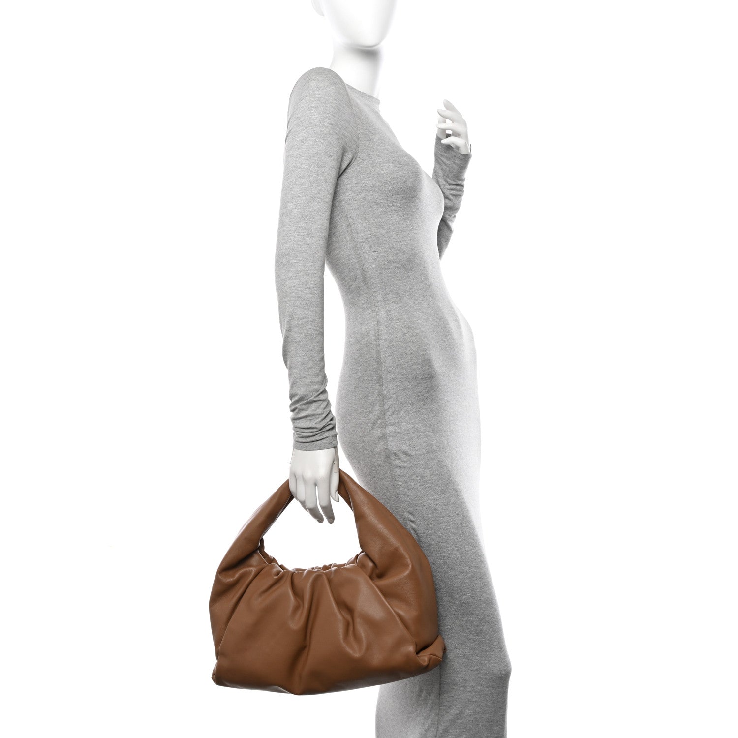 Bottega Veneta Smooth Butter Calfskin Small The Shoulder Pouch Moutarde 2 of 9