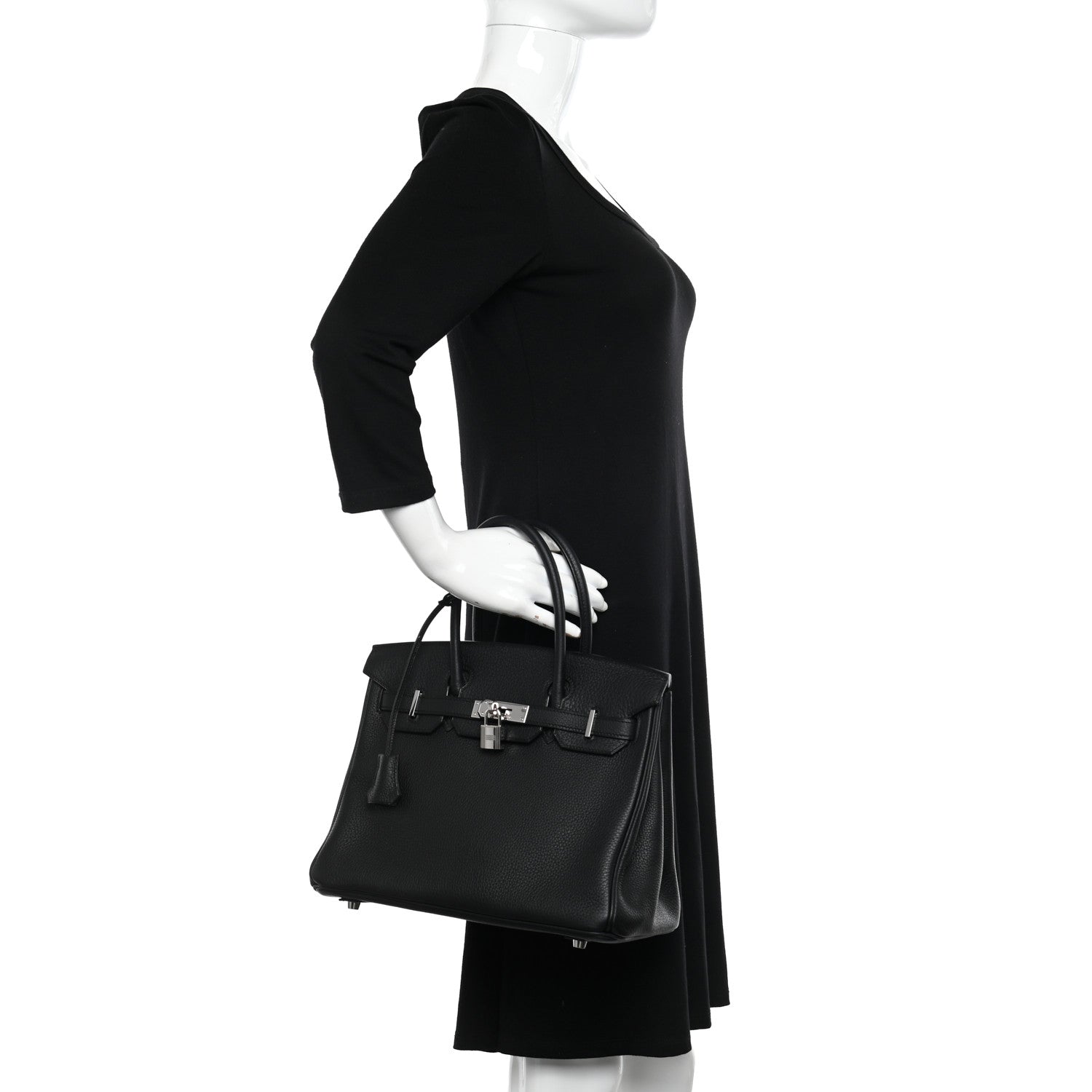 Hermes Togo Birkin 30 Black 3 of 14