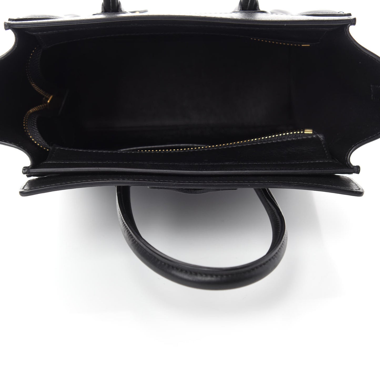Smooth Calfskin Nano Luggage Black