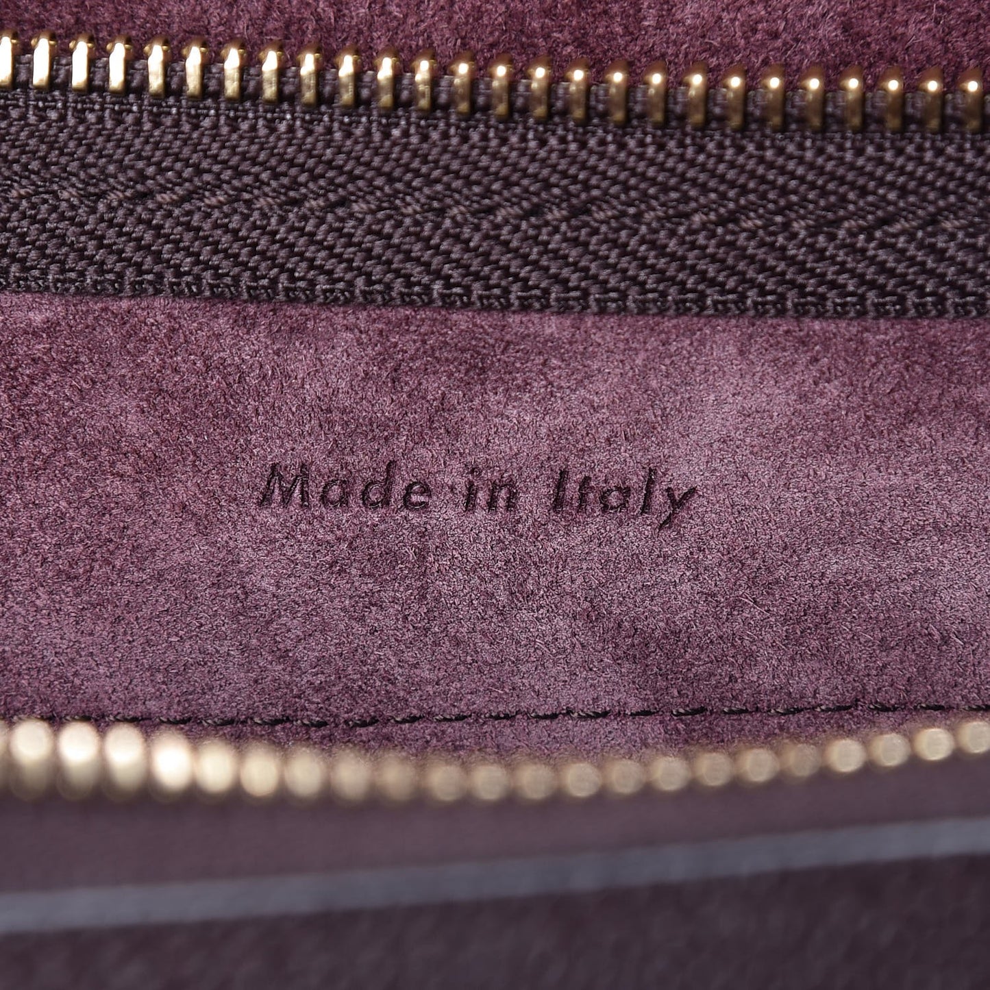 Grained Calfskin Nano Belt Bag Brown