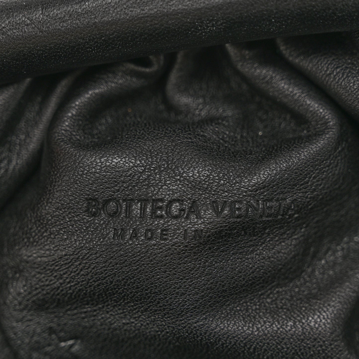 Butter Calfskin The Mini Pouch Black