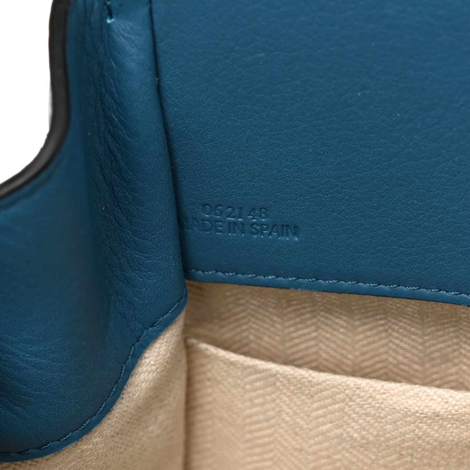 Loewe X SPIRITED AWAY Calfskin Bo Mouse Mini Hammock Shoulder Bag Lagoon Blue 6 of 11