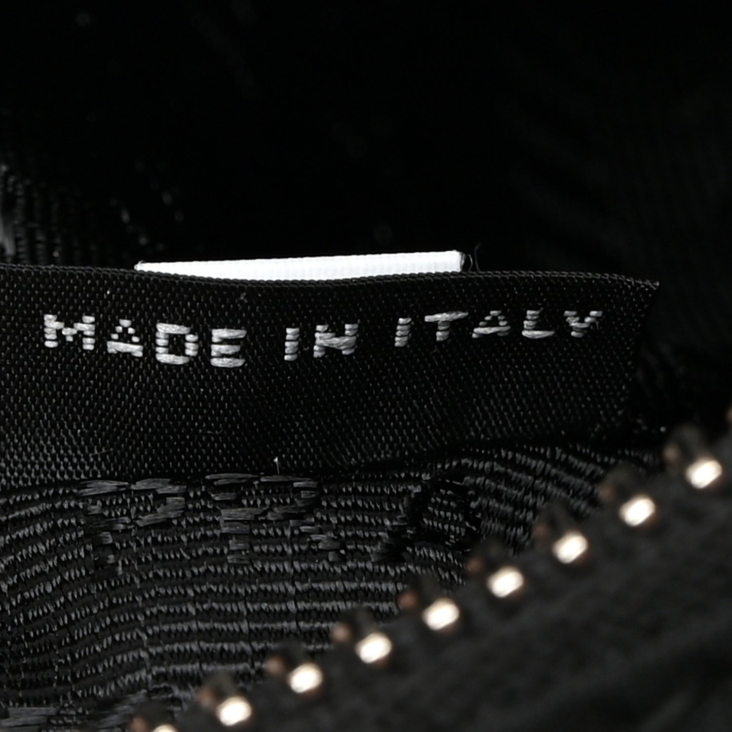 Tessuto Nylon Saffiano Mini Re-Edition 2005 Bag Black