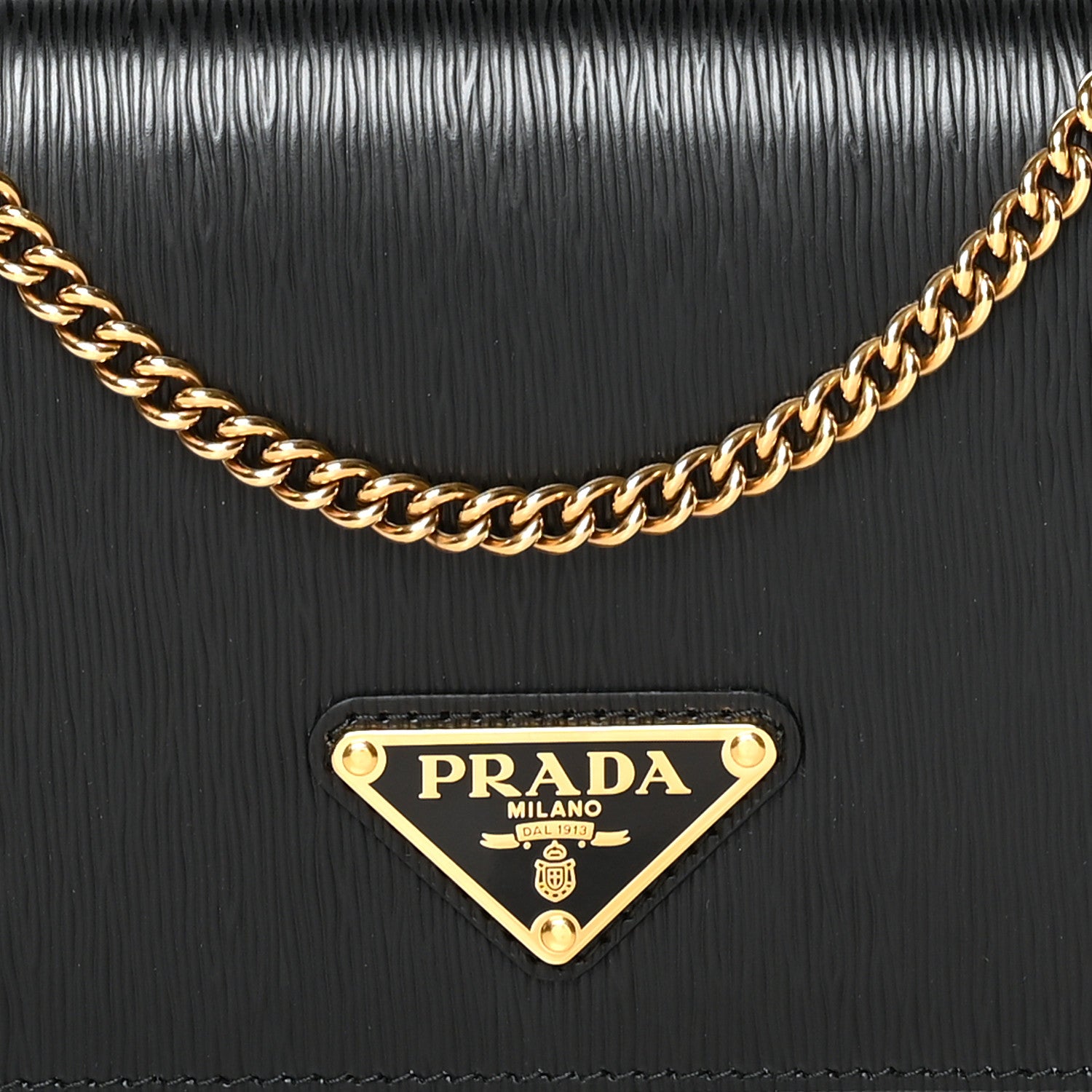 Prada Vitello Move Triangle Logo Miniborse Black 7 of 9