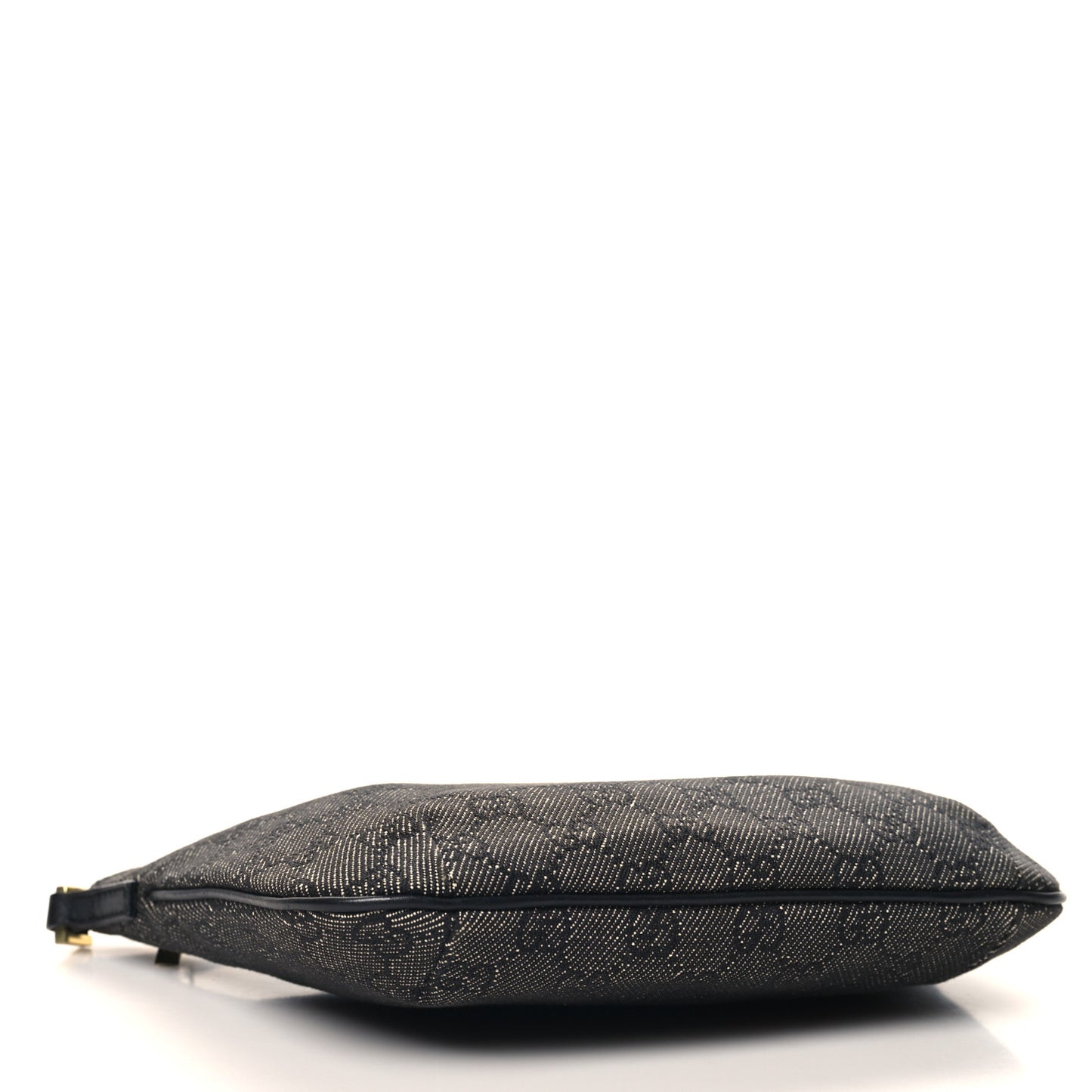 Denim Monogram Pochette Black