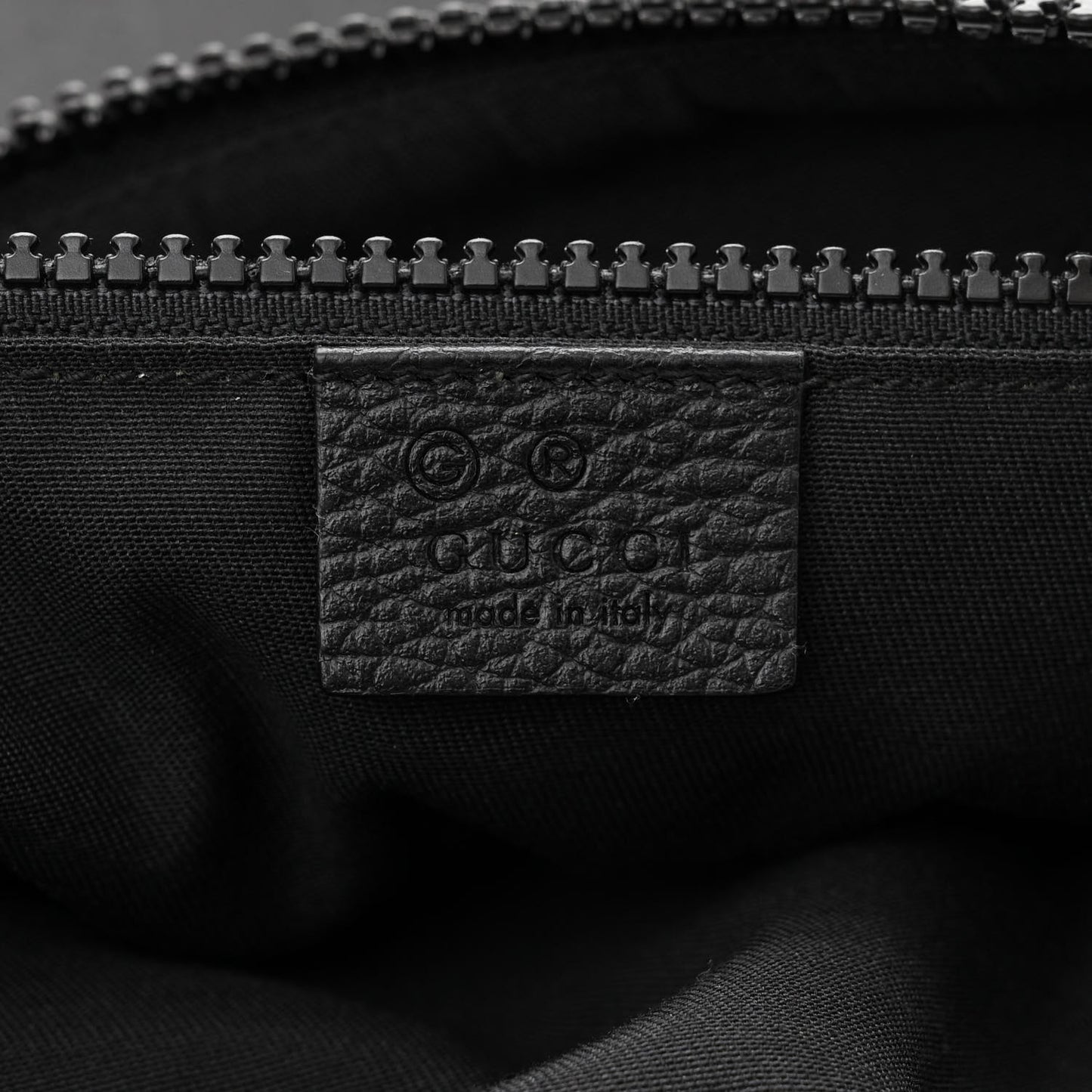 Nylon Monogram Small Flat Messenger Bag Black