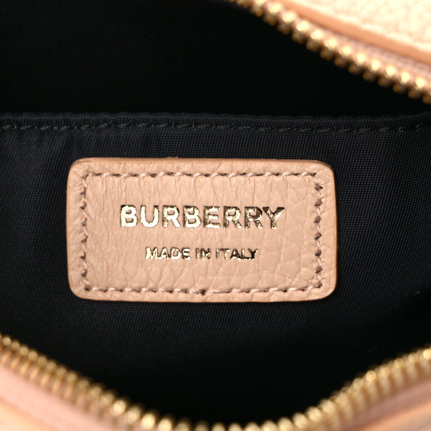 Grained Calfskin Small Camera Bag Peach Pink