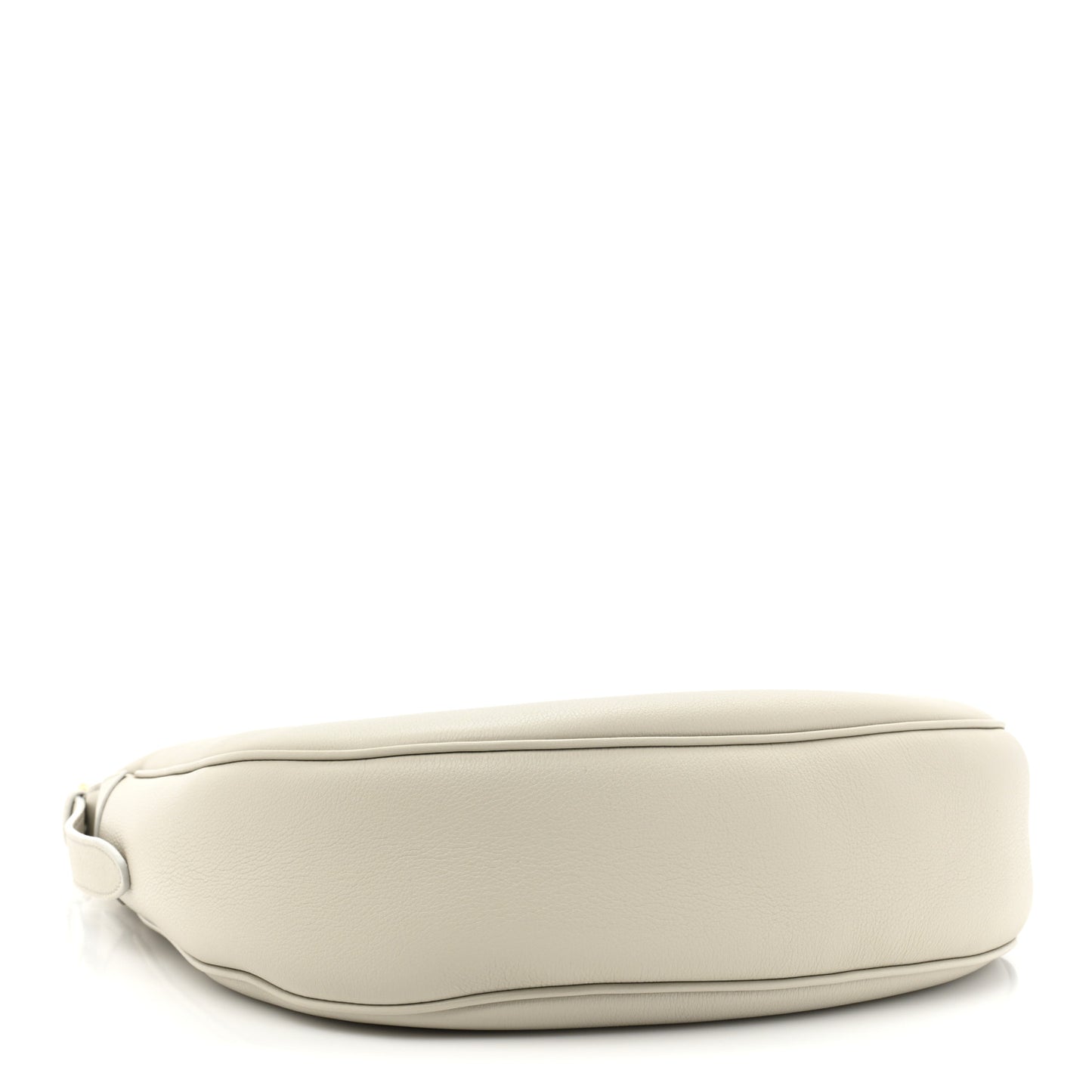 Supple Calfskin Cuir Triomphe Heloise Shoulder Bag Light Stone