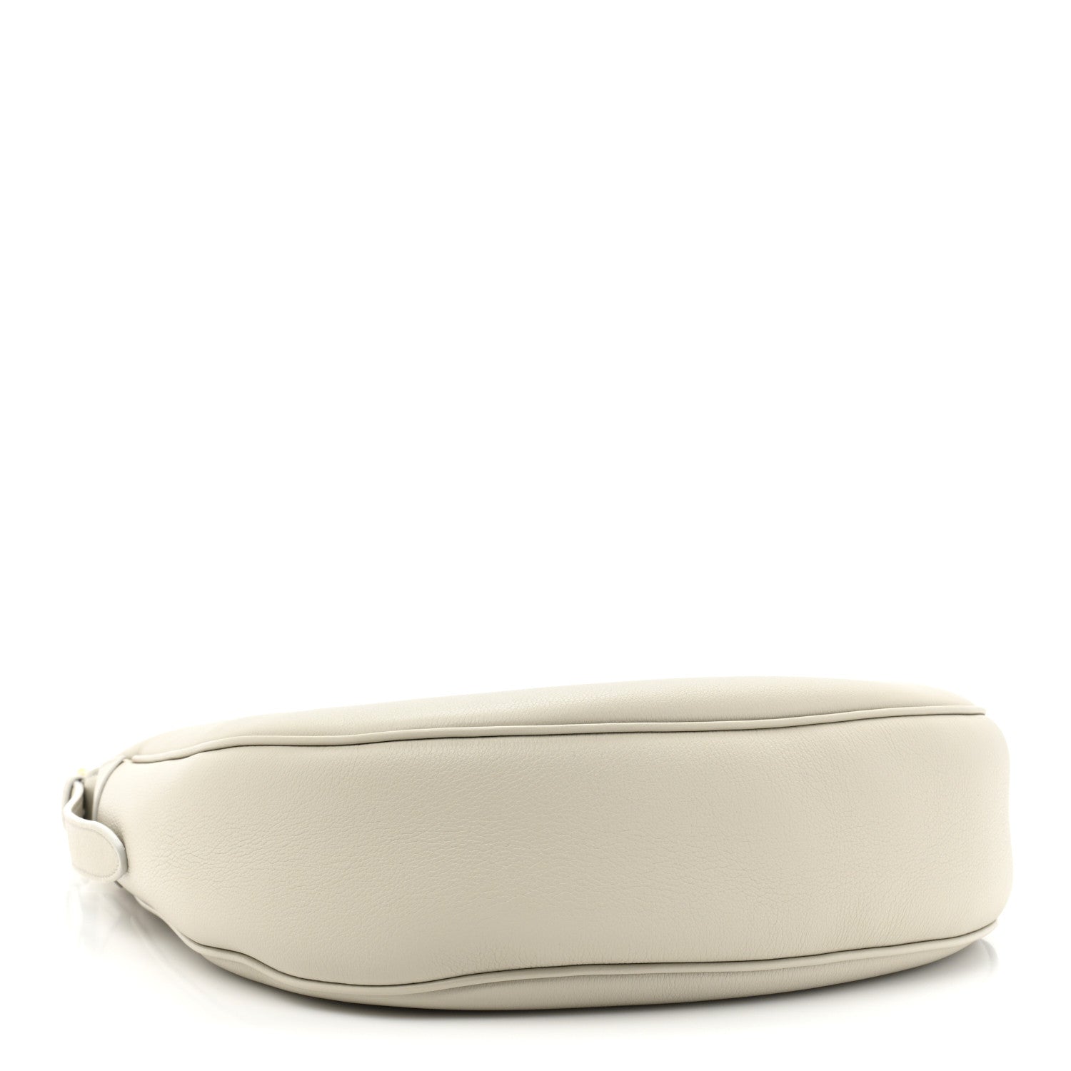 Celine Supple Calfskin Cuir Triomphe Heloise Shoulder Bag Light Stone 4 of 10