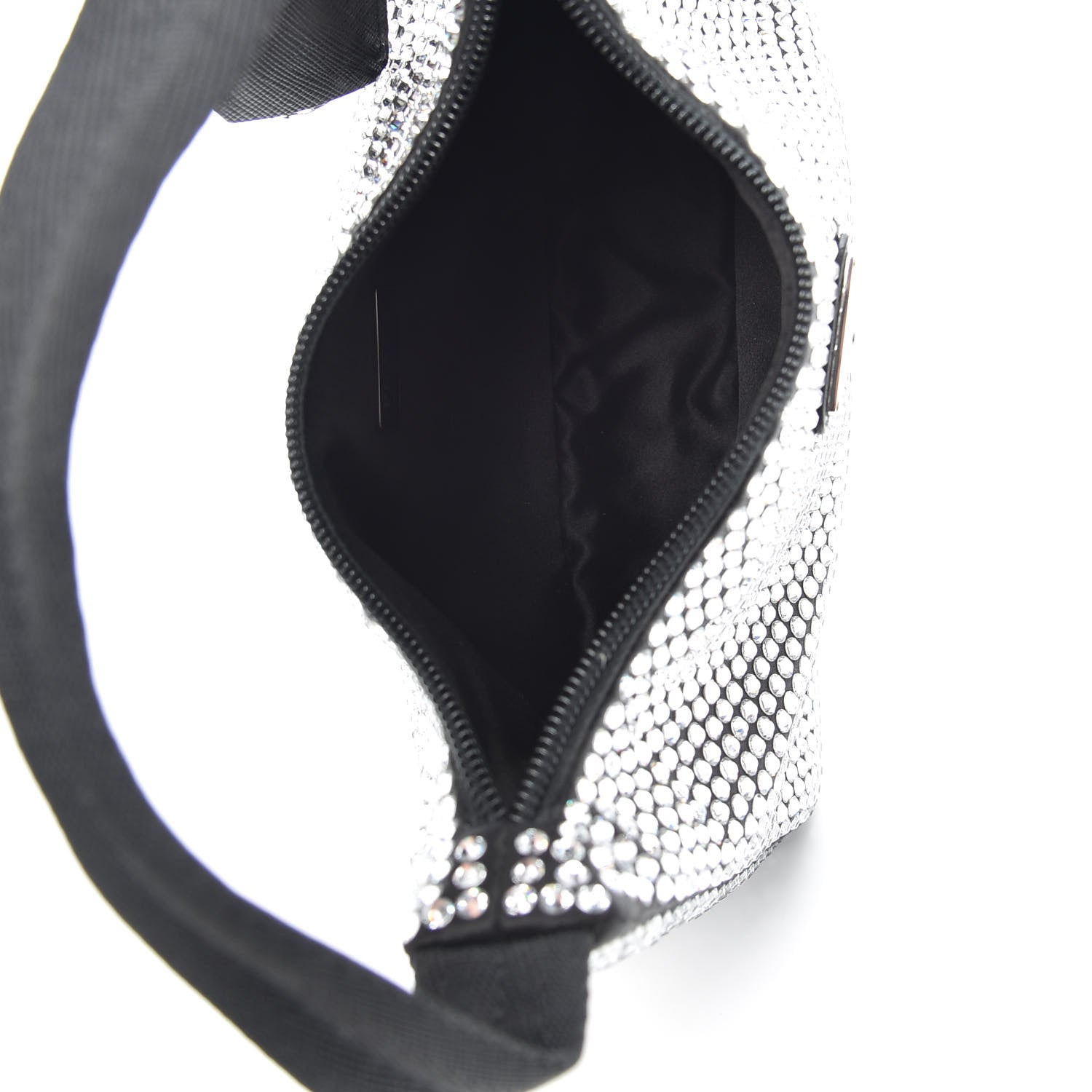 Prada Satin Crystal Mini Re-Edition 2000 Bag Cristal 5 of 8