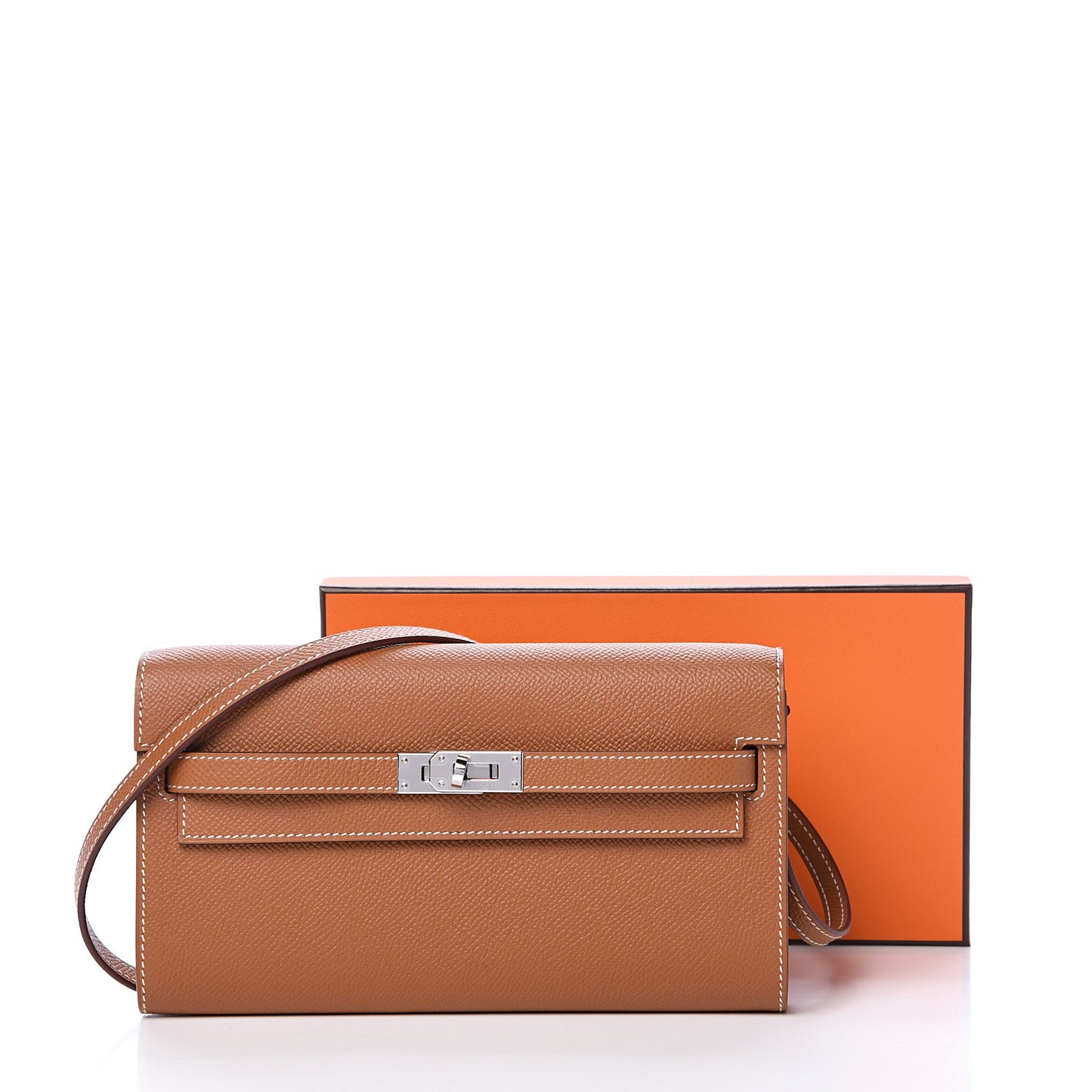 Epsom Kelly Wallet To Go Gold
