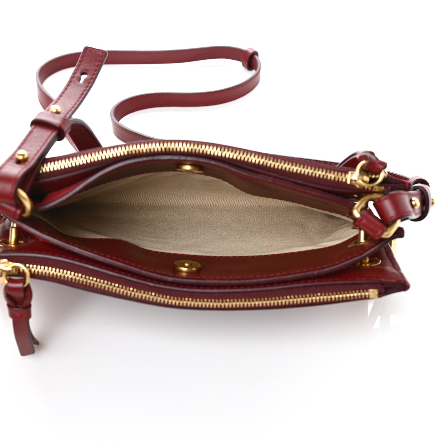 Calfskin Suede Roy Bag Plum Purple