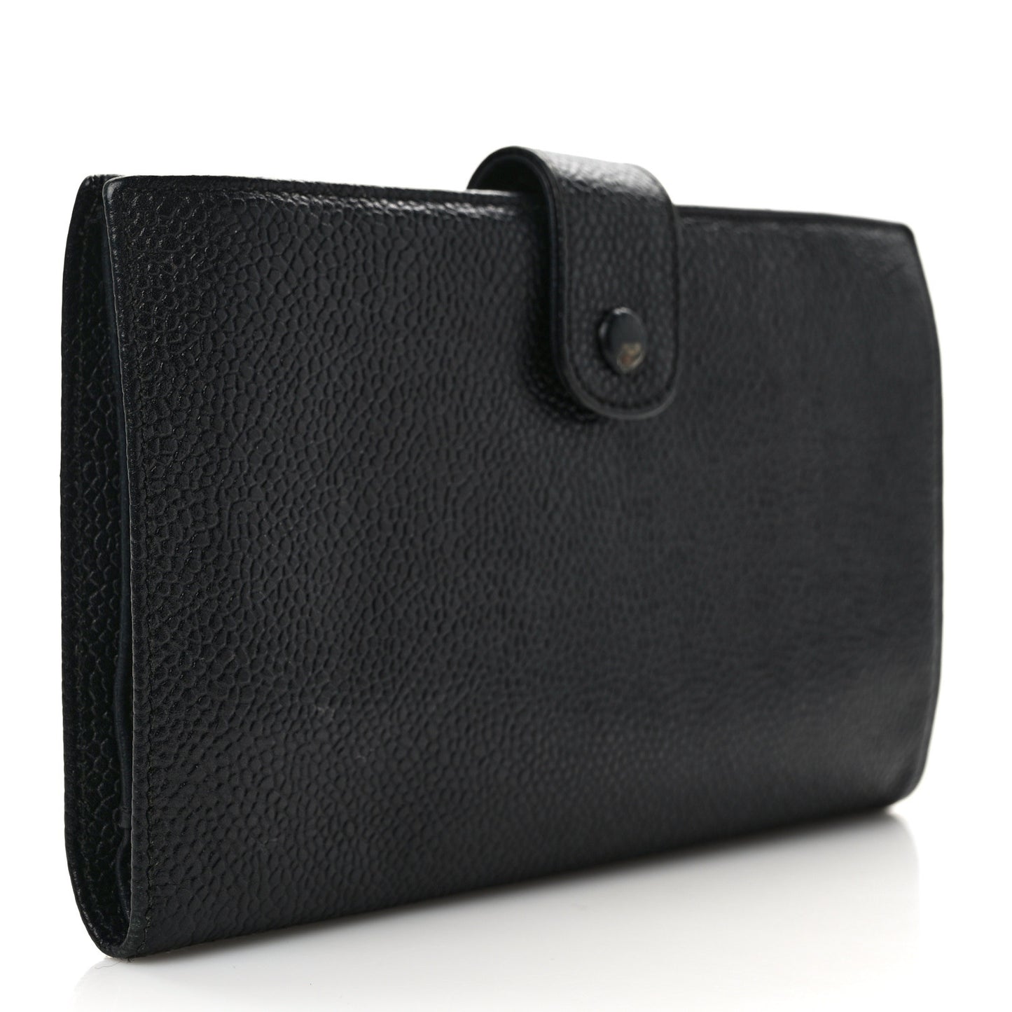 Caviar Timeless CC French Wallet Black
