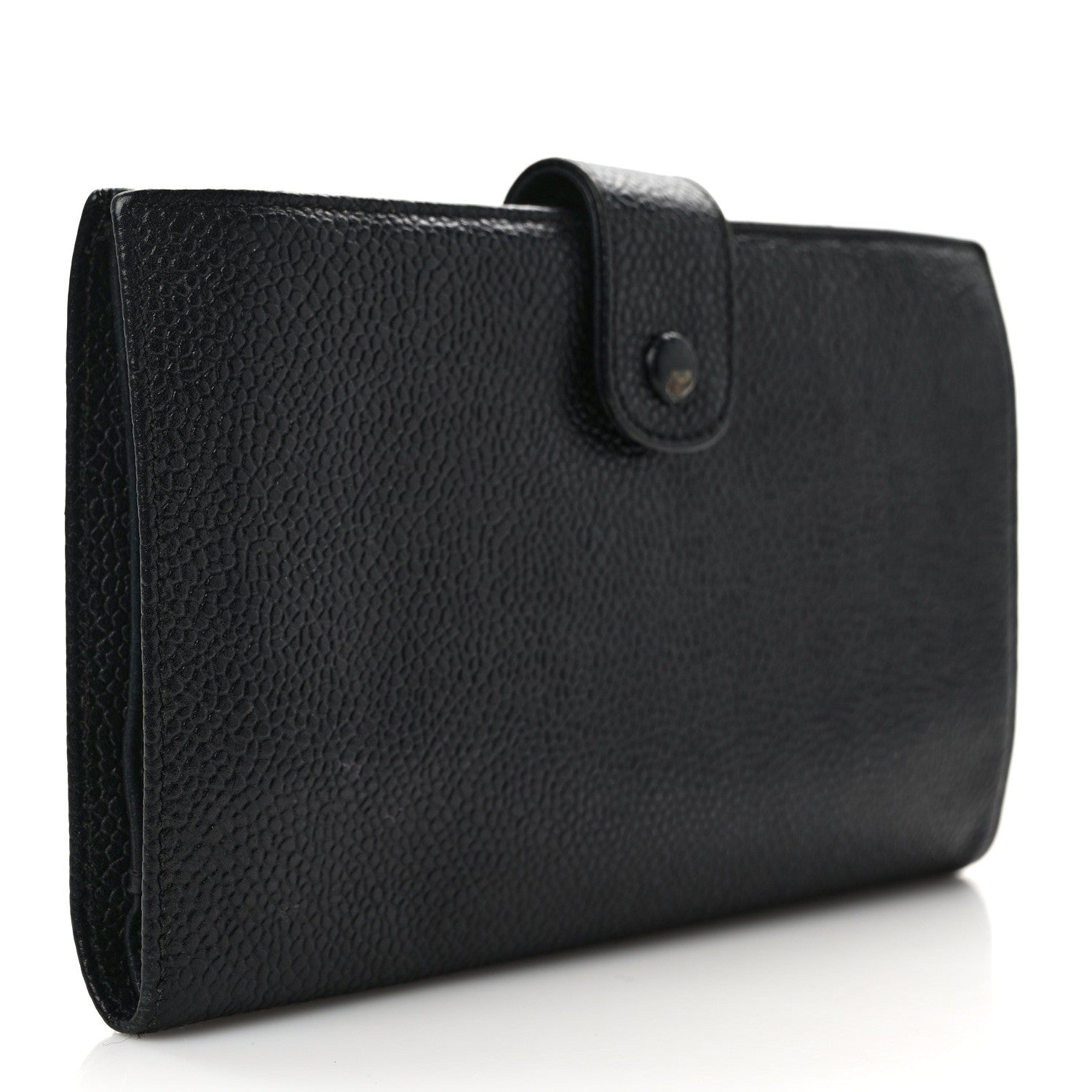 Chanel Caviar Timeless CC French Wallet Black 3 of 11