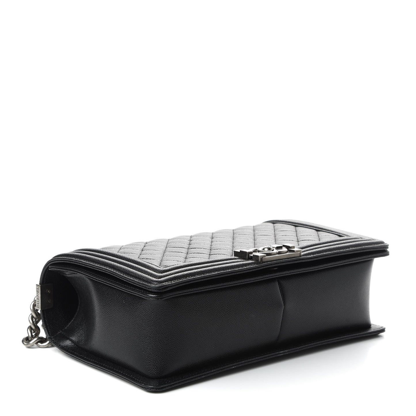 Caviar Quilted New Medium Boy Flap Black