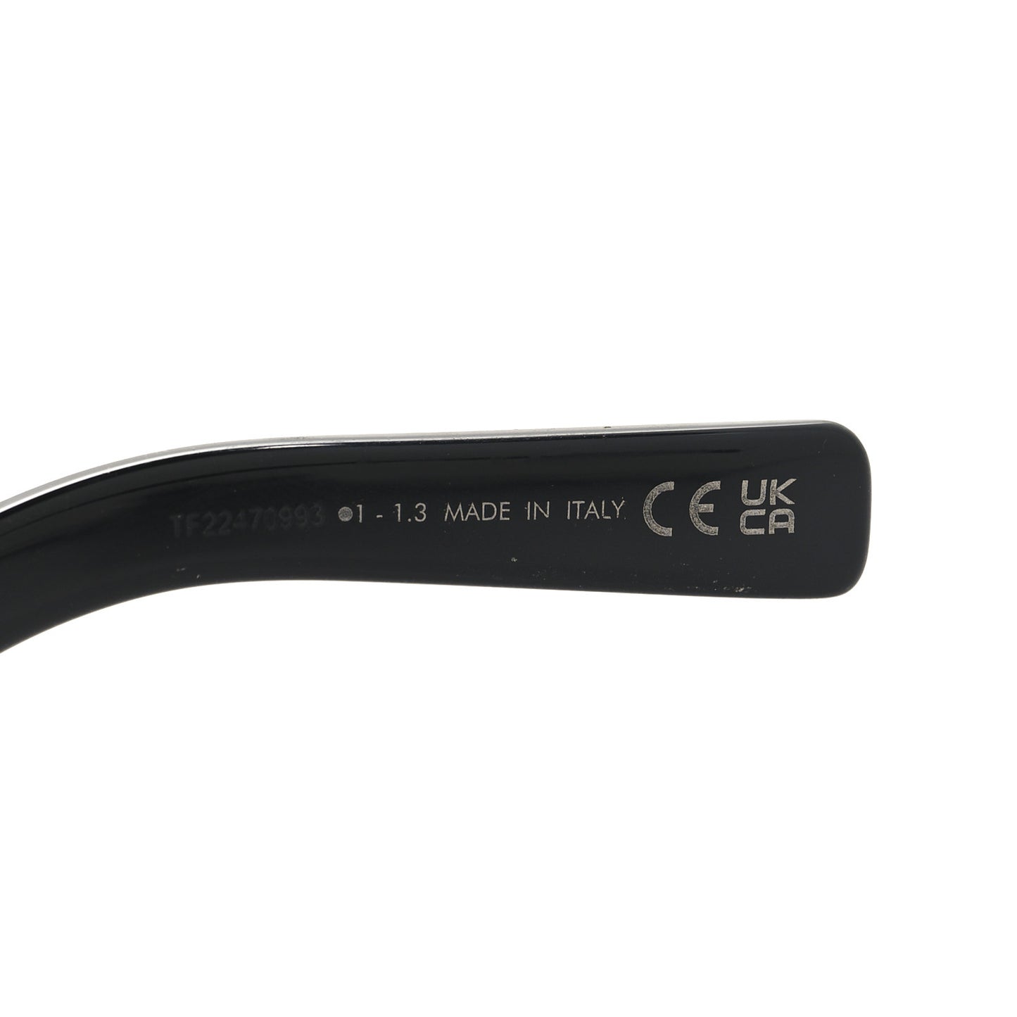 Acetate CD SU Holographic Sunglasses Black