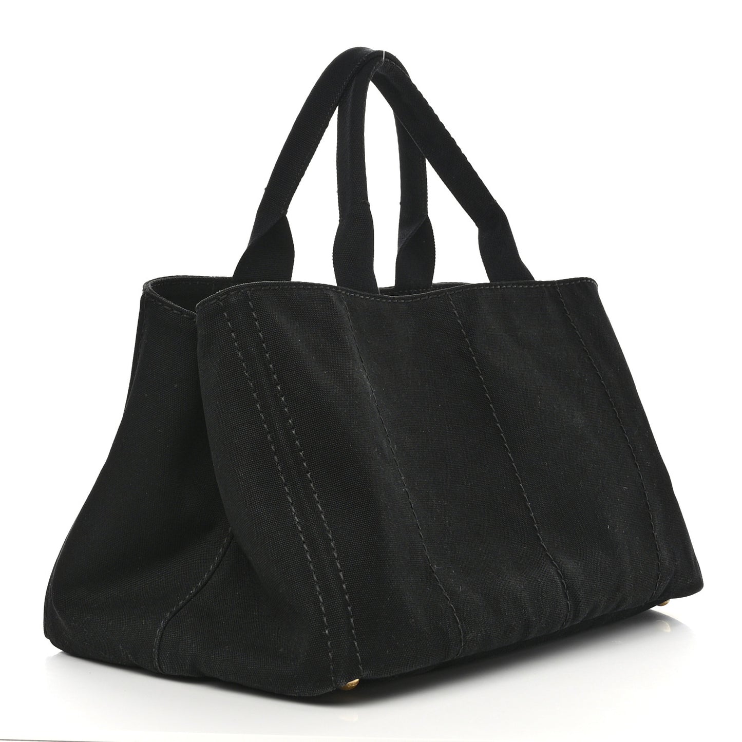 Canvas Large Canapa Logo Tote Black