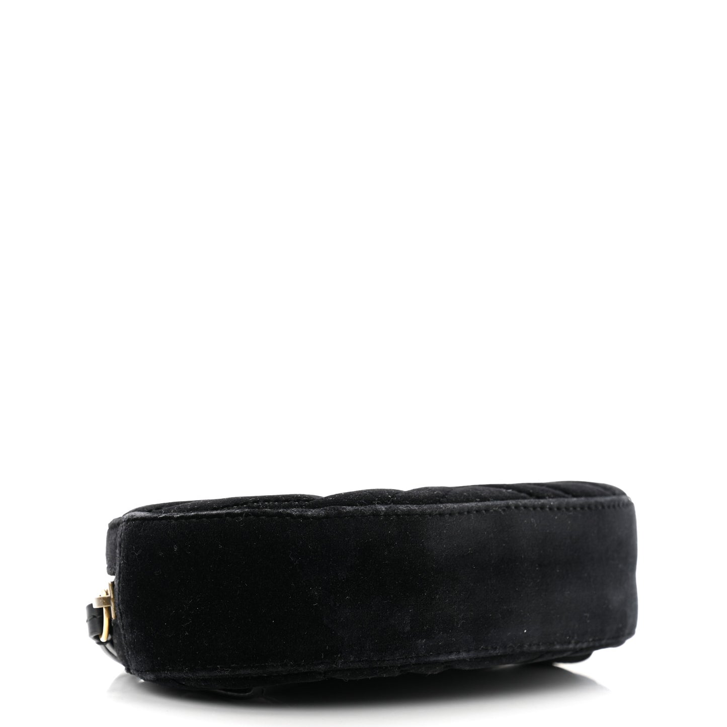 Velvet Matelasse GG Marmont Belt Bag 95 38 Black