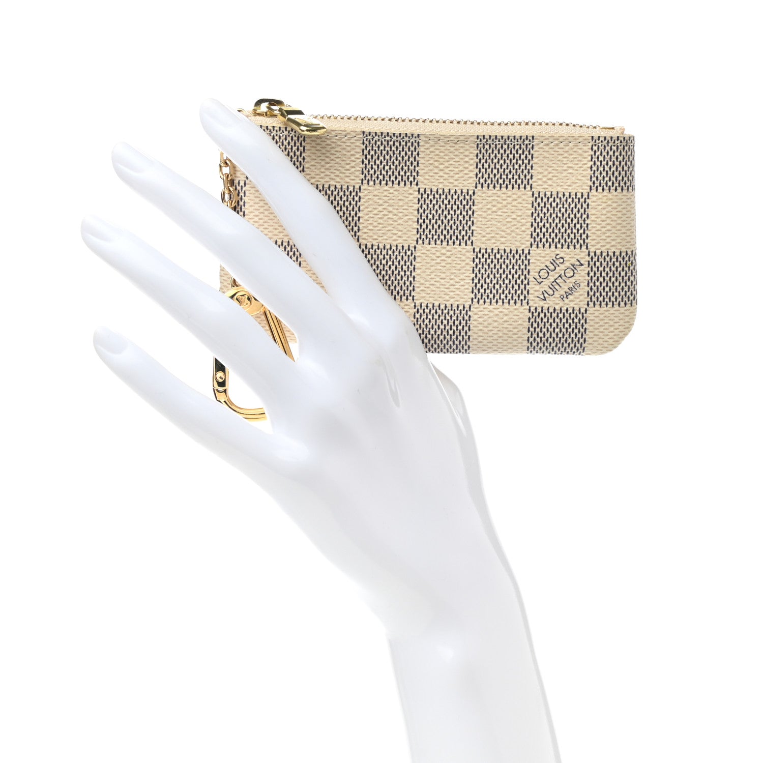 Louis Vuitton Damier Azur Key Pouch 2 of 7