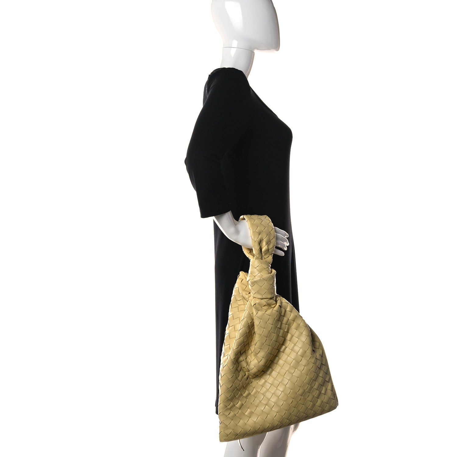 Bottega Veneta Nappa Intrecciato BV Twist Zabaione 2 of 11