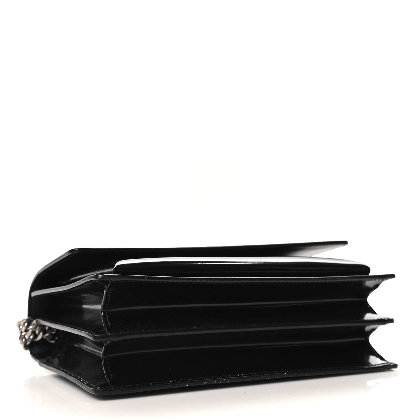 Glazed Calfskin Medium Monogram Sunset Black