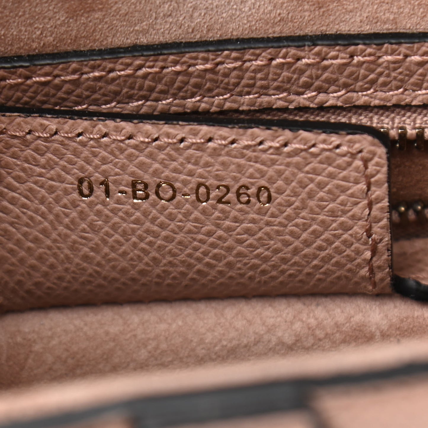 Grained Calfskin Saddle Bag Fard