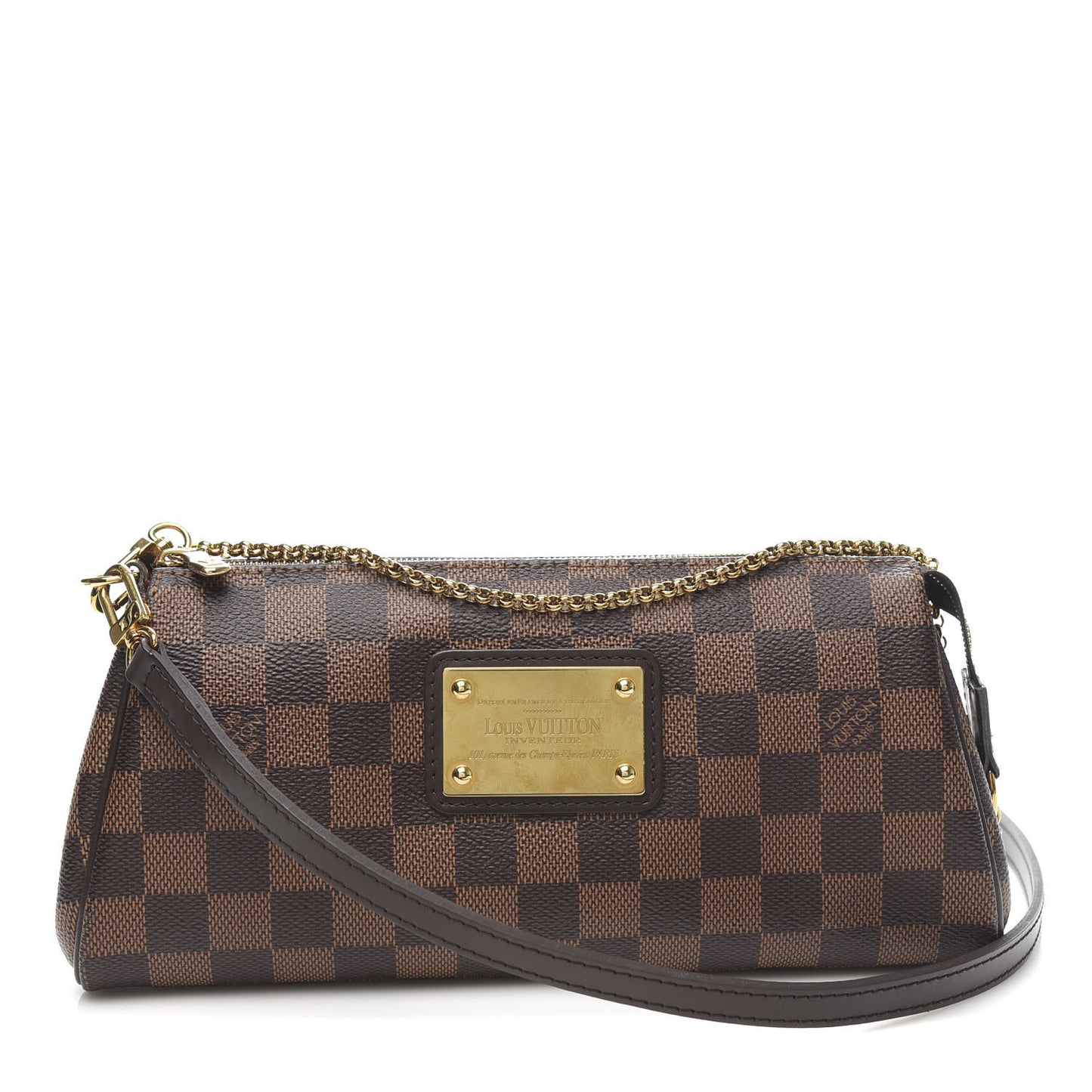 Damier Ebene Eva Clutch