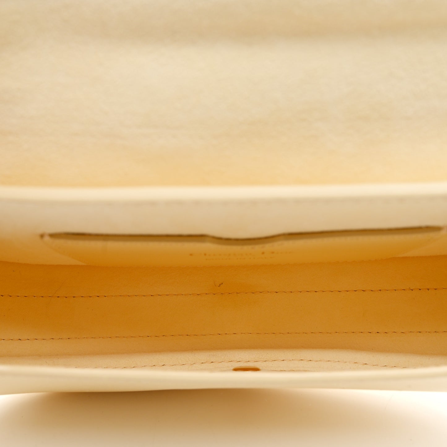 Box Calfskin East West Bobby Bag Soft Yellow