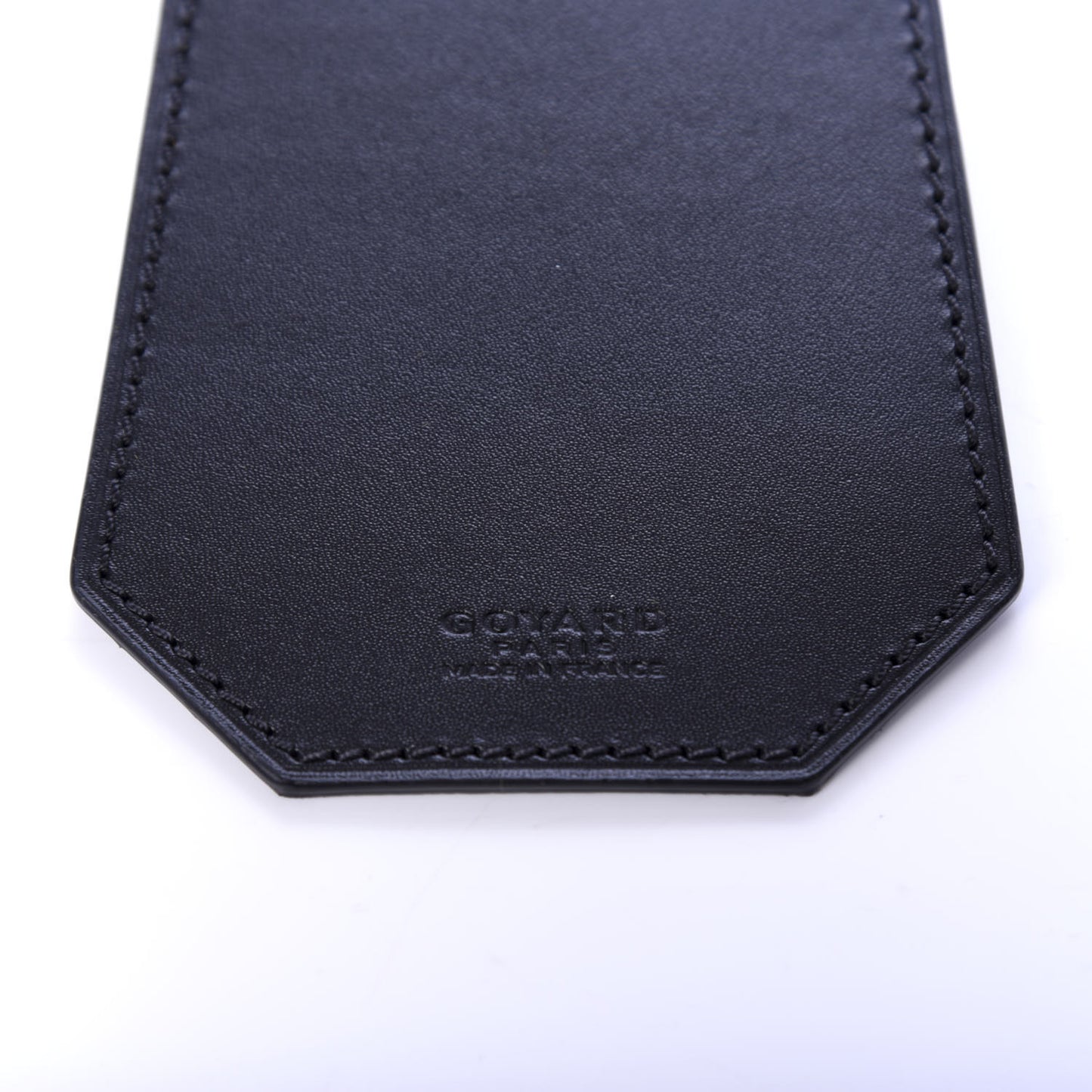 Goyardine Luggage Tag Black