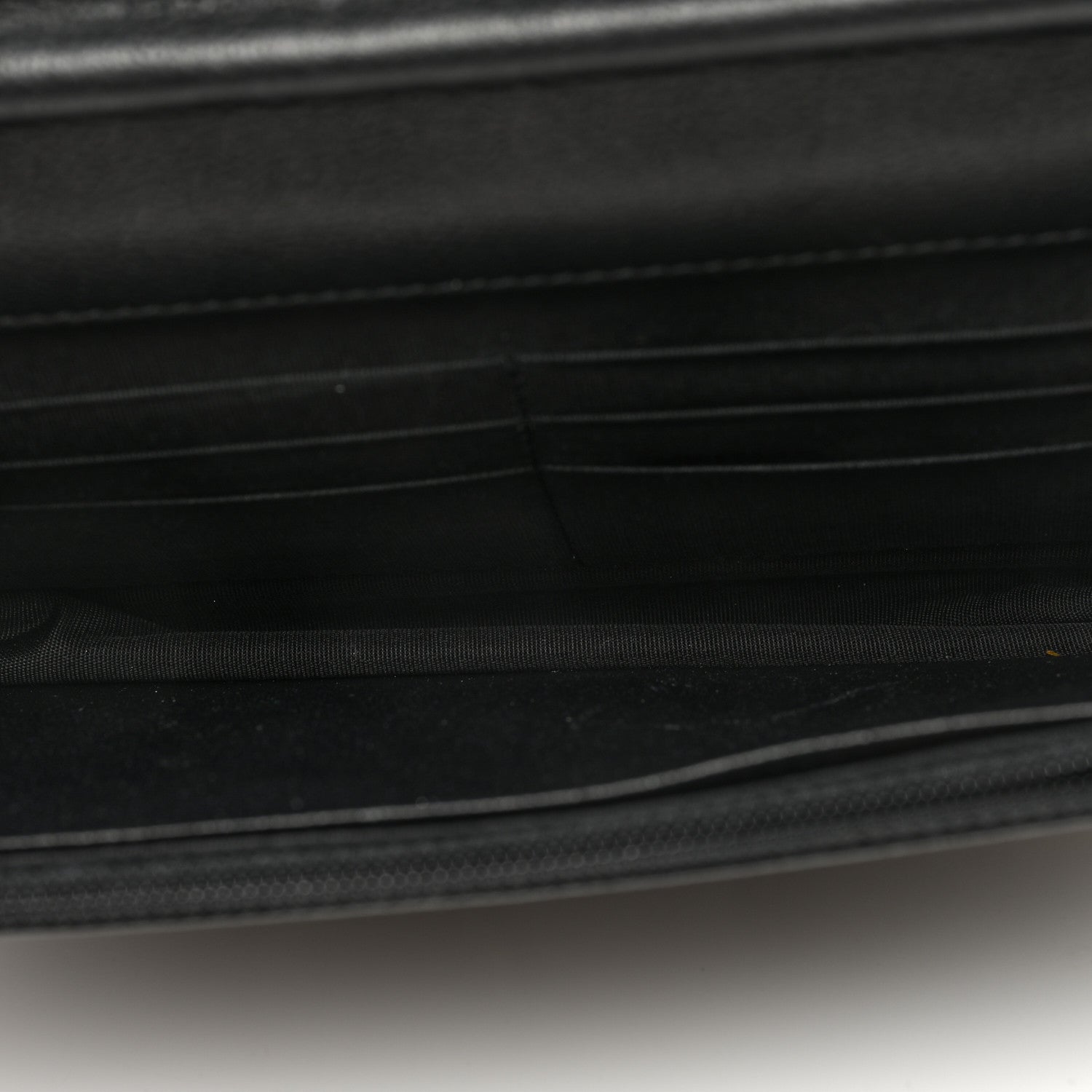 Chanel Caviar Quilted Boy Wallet On Chain WOC So Black 5 of 11