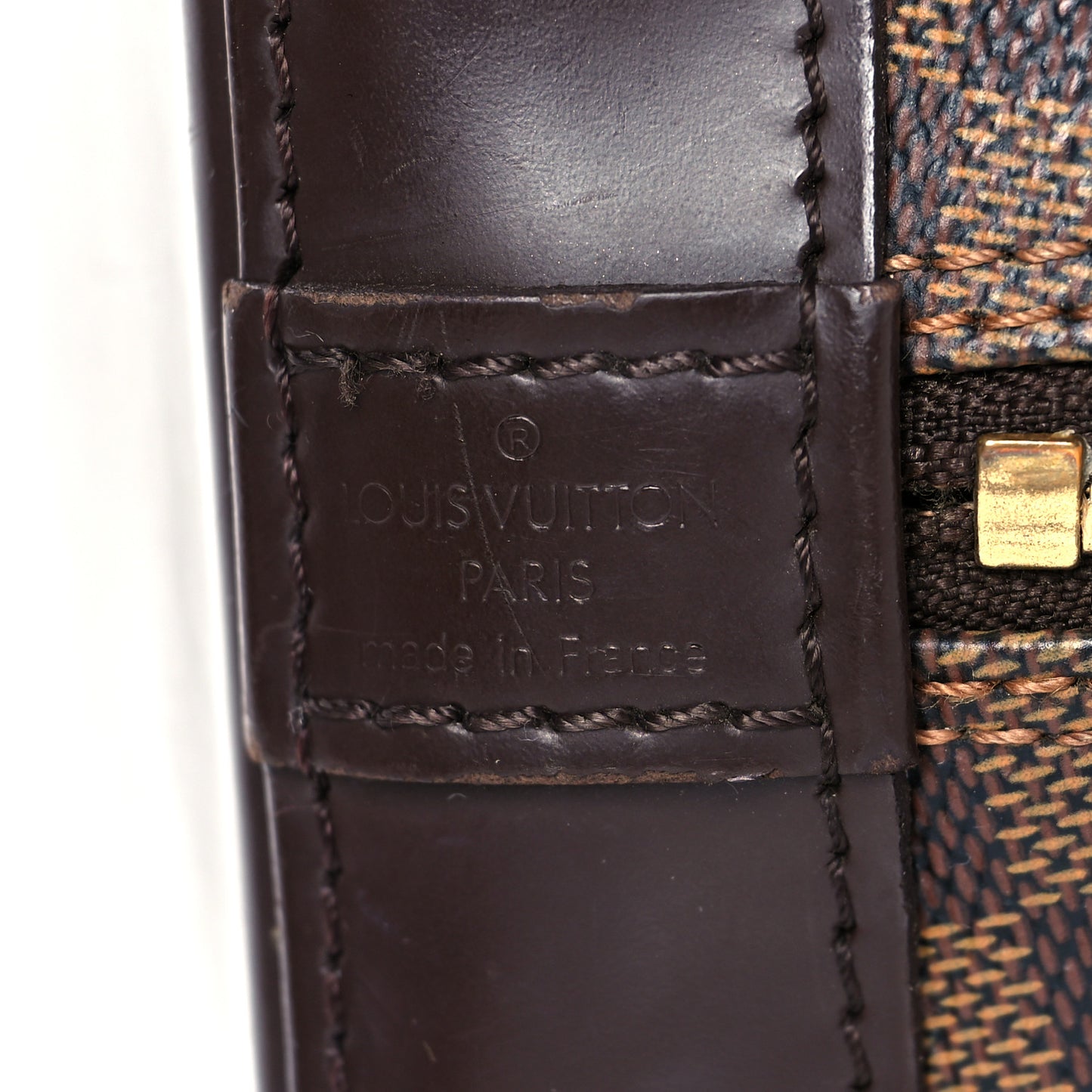 Damier Ebene Alma PM