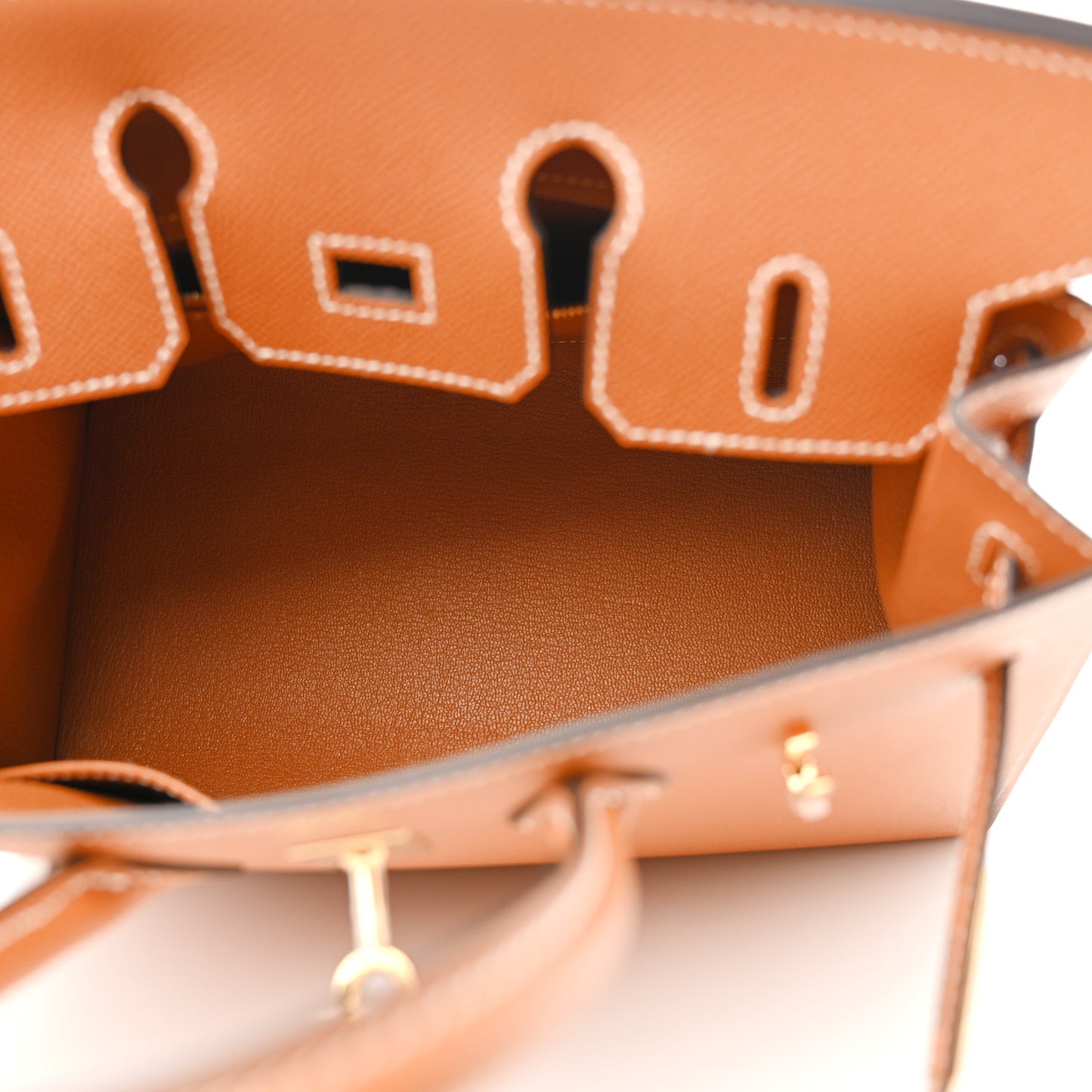 Epsom Birkin Sellier 25 Toffee