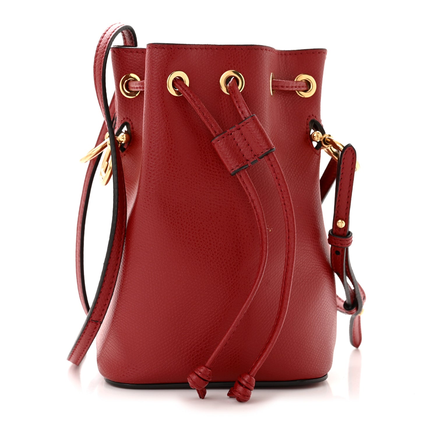 Vitello Cruise F is Fendi Mini Mon Tresor Bucket Bag Fragola