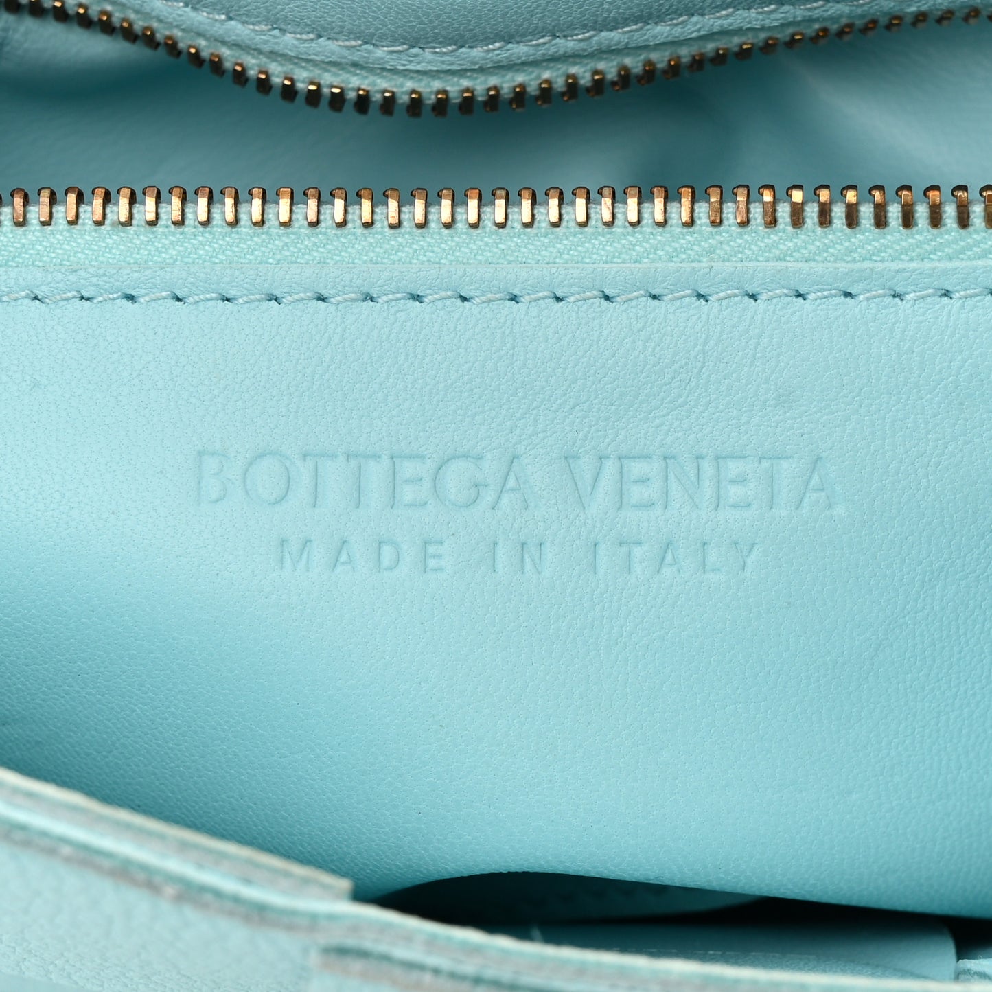 Grained Calfskin Maxi Intrecciato Cassette Crossbody Bag Pale Blue