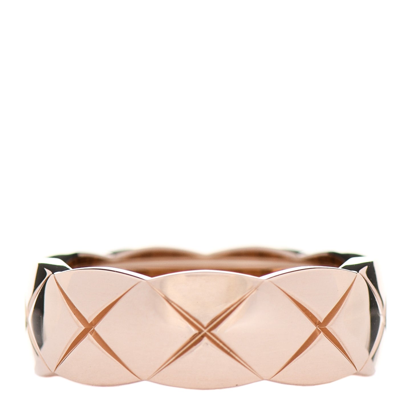 18K Beige Gold Small Coco Crush Ring 51 5.75