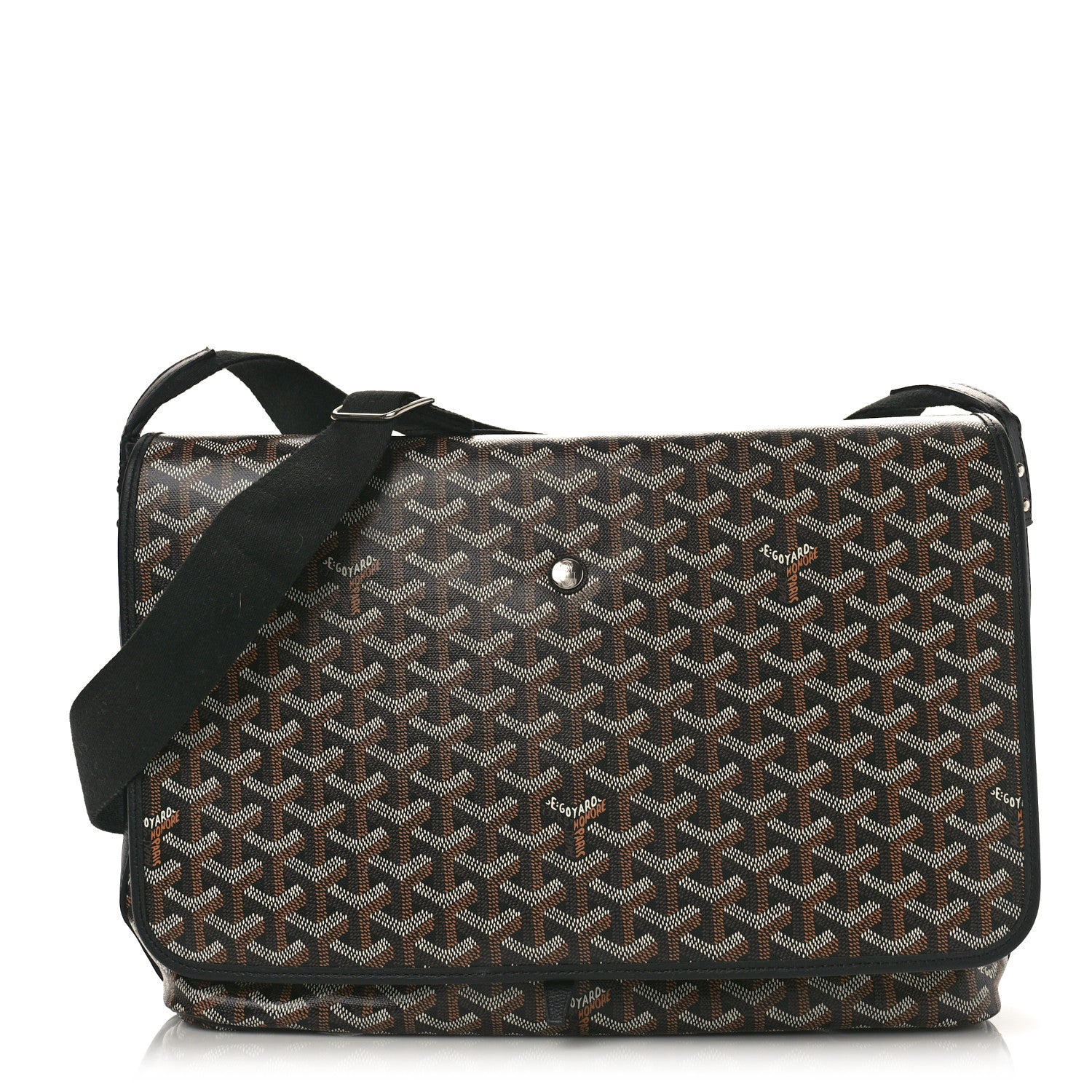 Goyard Goyardine Capetien Messenger Bag Black 1 of 8