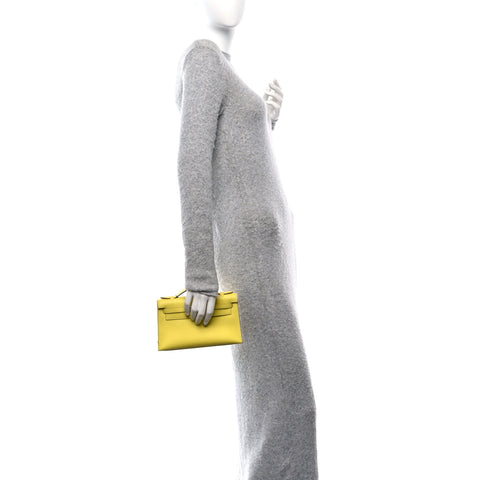 Swift Kelly Pochette Clutch Lime