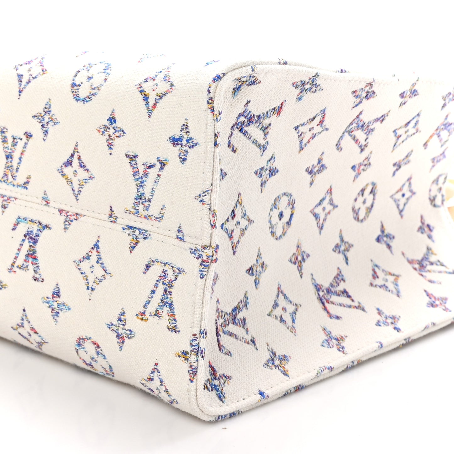 Monogram Jacquard Nautical Onthego MM Multicolor Beige