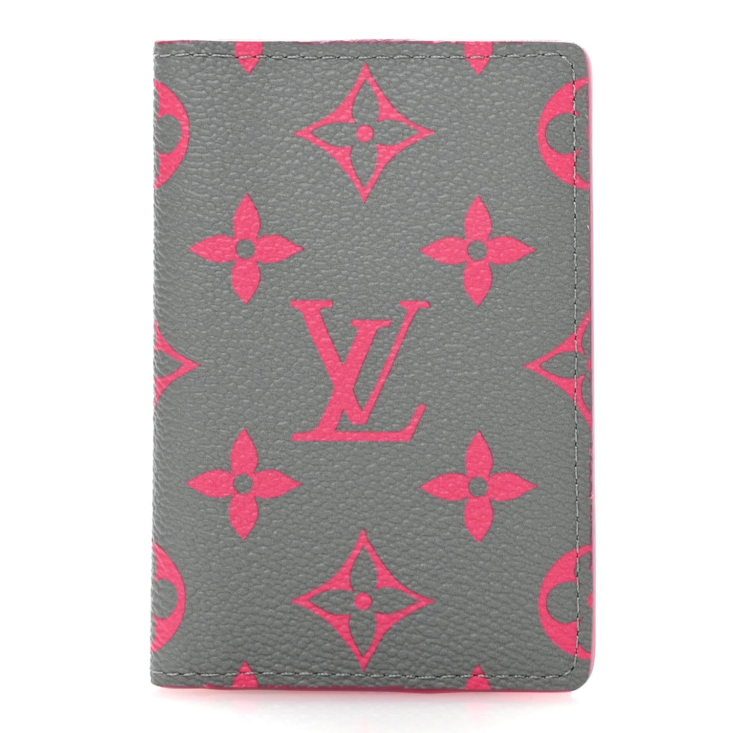 Louis Vuitton Taigarama Pocket Organizer NM Grey Pink 1800241