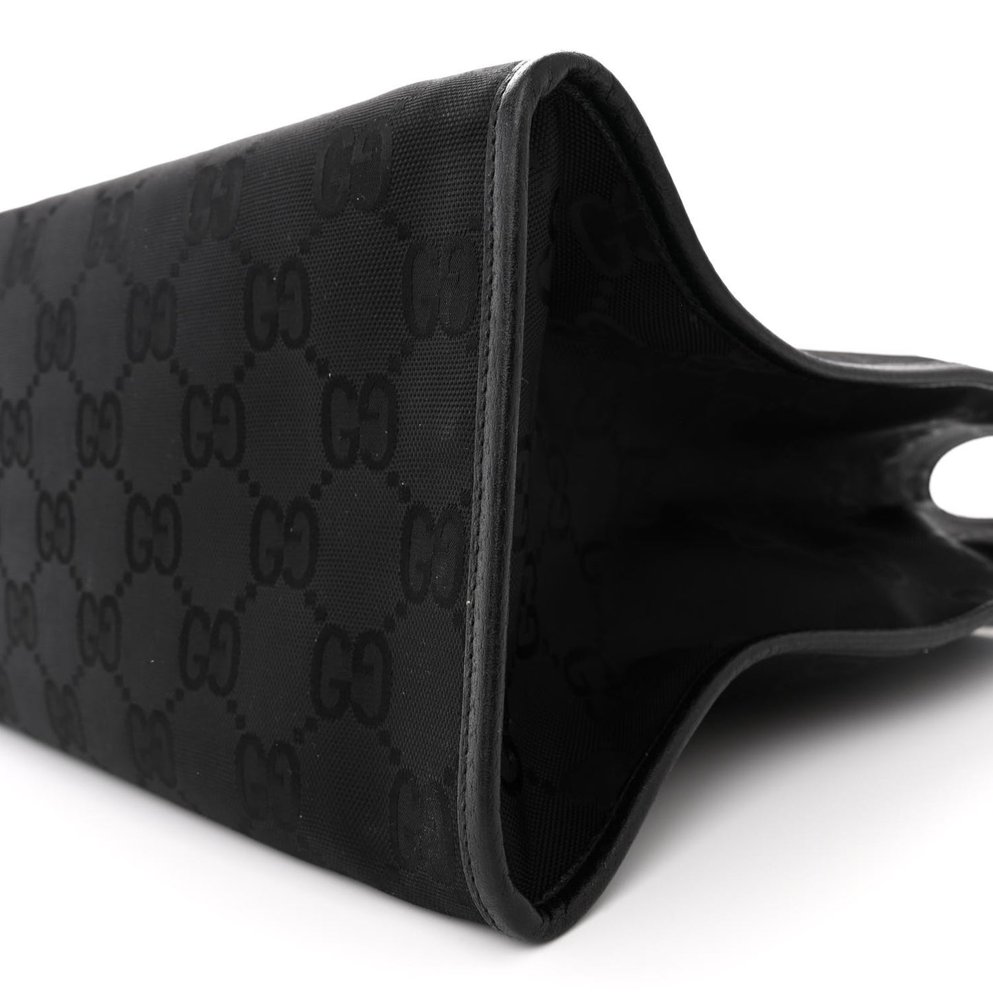 Econyl Nylon Monogram Large Off The Grid Tote Bag Black