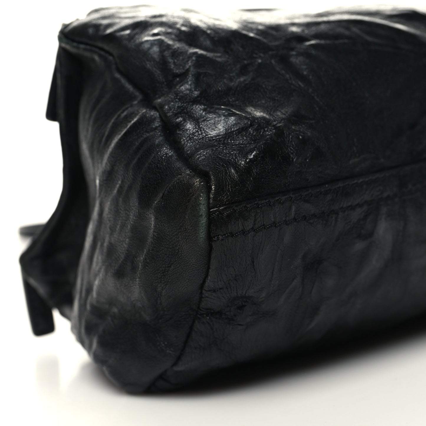 Tumbled Sheepskin Small Pandora Black