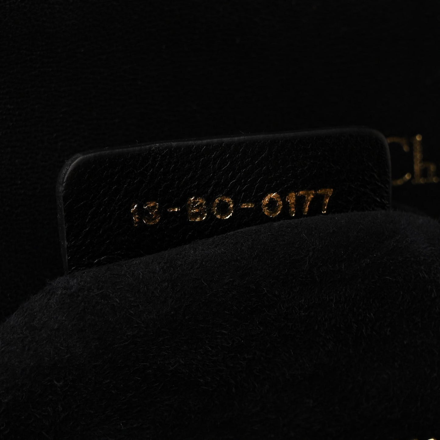 Lambskin Studded Medium Diorama Flap Bag Black