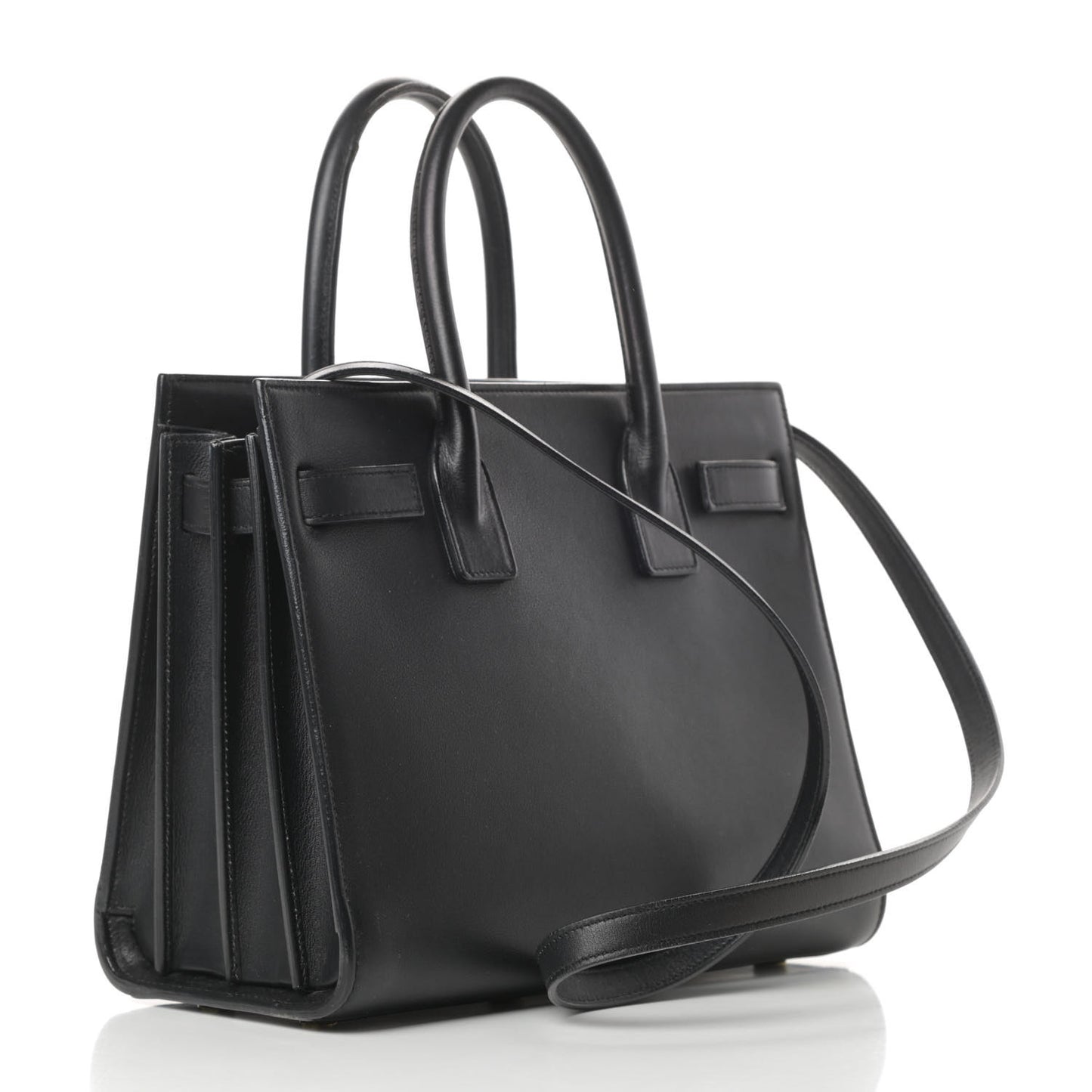 Calfskin Baby Sac de Jour Black