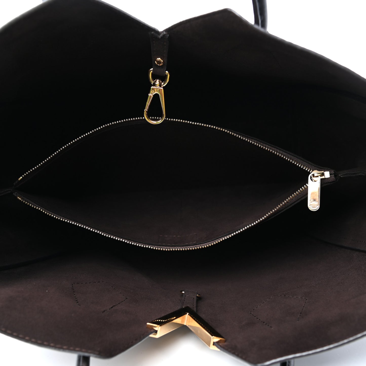 Calfskin Monogram Kimono Tote Black